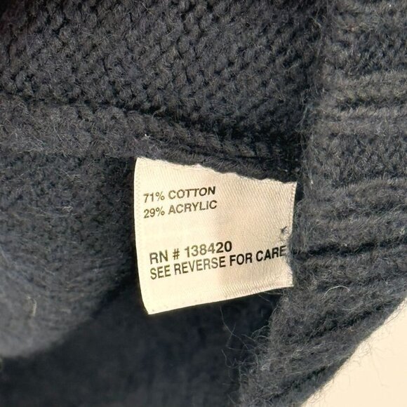 Etcetera Womens  Green Geometric Sweater Dress size large cotton blend - Picture 7 of 13